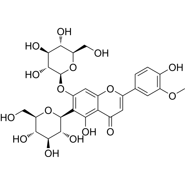 Isoscoparin-7-O-glucoside 50307-26-1